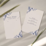 Vintage Blue Floral Jewelry Earrage<br><div class="desc">Placas De Exibição De Colar De Colar Azul De Vintage Floral De Coloração Azul.</div>