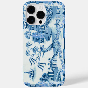 Vintage Blue Willow capas de iphone