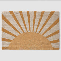 Vintage Boho Retro Arco-íris Pôr do Sol