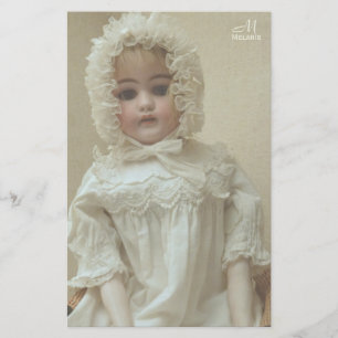 Vintage - Boneca de Antiguidade Vitoriana Personal