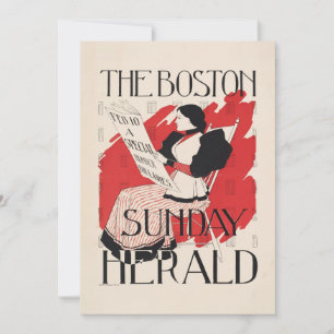 Vintage Boston Sunday Herald Women's Edition