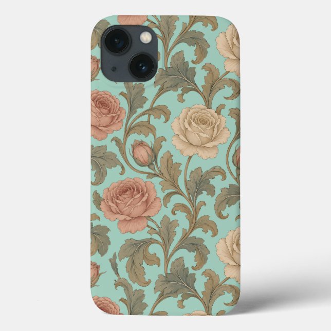 Vintage Botanical Rose (Verso)