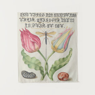 Vintage Botanical Tapeçaria