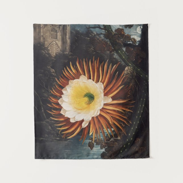 Vintage Botanical Tapeçaria (Frente)