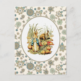 "Vintage Bunnies". Cartões postais páscoas
