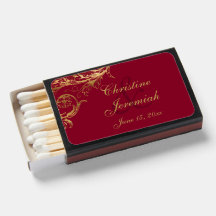 Vintage Burgundy Dourado Casamento de Script Flora