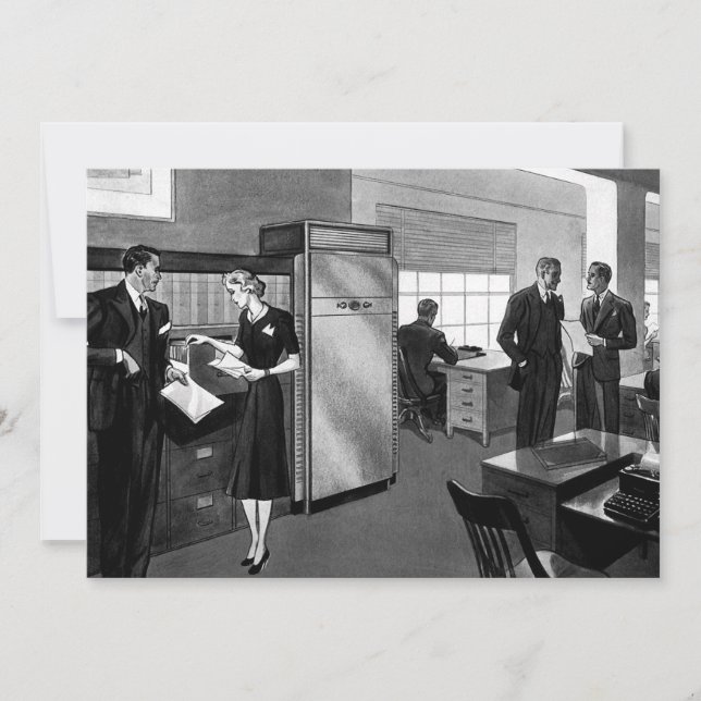 Vintage Business, Escritório Executivo de Negócios (Frente)