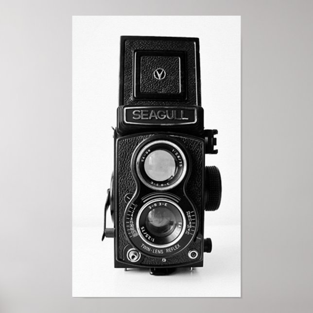 Vintage Camera Poster (Frente)