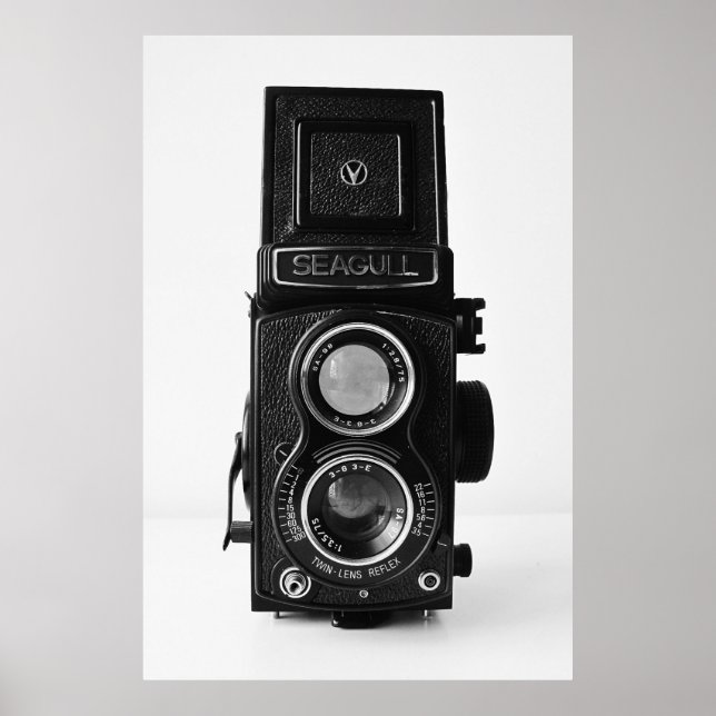 Vintage Camera Poster (Frente)