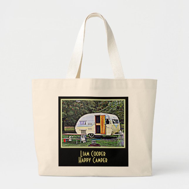 Vintage Camper Bolsa (Frente)