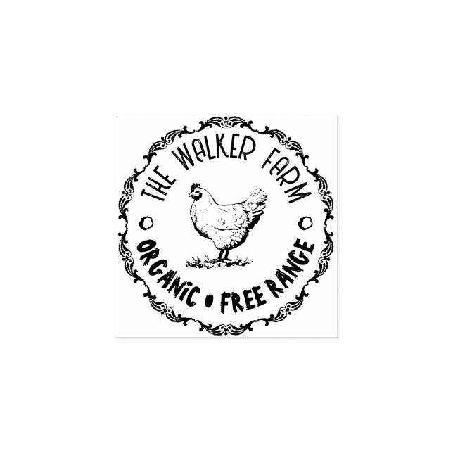 Vintage Carimbo Clássico ⎢ Borracha Personalizada  (Impressão)