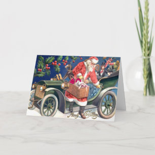 Vintage - Cartão de Natal Vitoriano