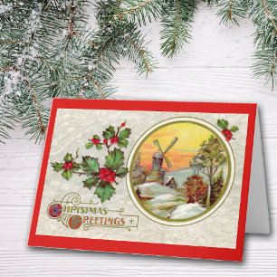 Vintage - Cartões de natal holandeses