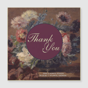 Vintage - Cesta de Peonies Azuis-Rosa