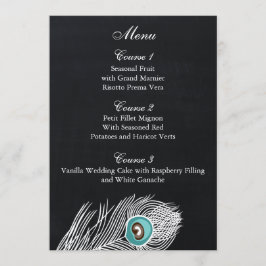 Vintage Chalkboard pock cartões de cardápio