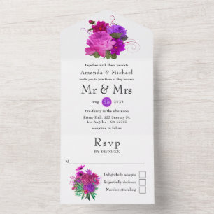 Vintage Chic Floral Wedding