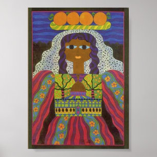 Vintage Children's Palestine Poster