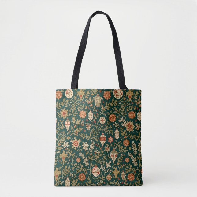 Vintage Christmas Pattern - Tote Bag (Frente)