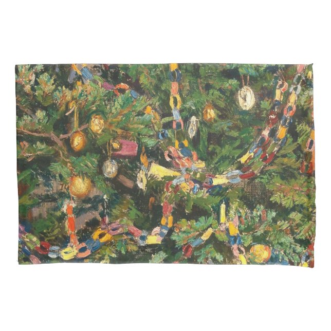 Vintage Christmas Tree Close-up (Frente)