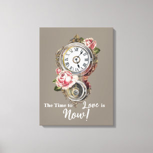 Vintage Clock - Canvas
