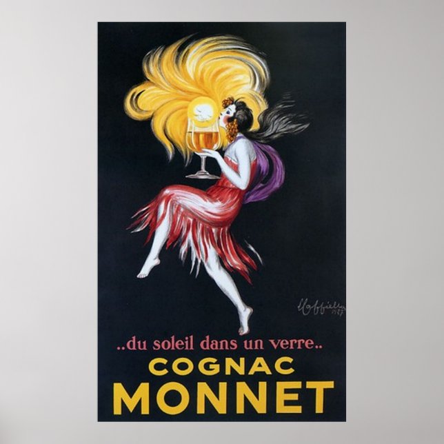Vintage Cognac Poster (Frente)