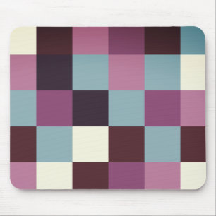 Vintage Colors Xadrez Mousepad