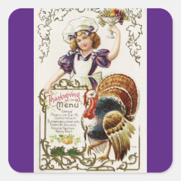 Vintage Cook Com Adesivos Turcos
