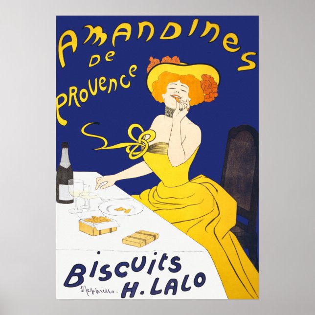 Vintage Cookie Advertisement Poster (Frente)