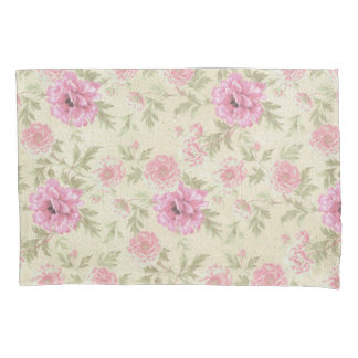 Vintage Cor-de-rosa-rosa Rosa Floral