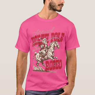 Vintage Cowboy Santa do Rodeio do Polo Norte País