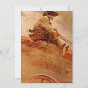 Vintage Cowboys, The Ore Wagon, do NC Wyeth