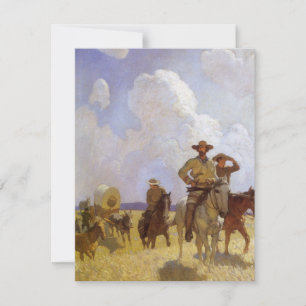 Vintage Cowboys, The Parkman Outfit pelo NC Wyeth