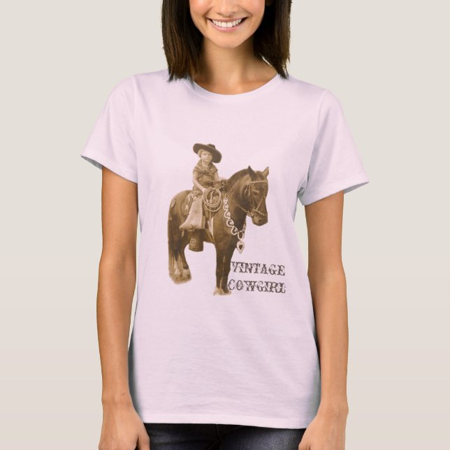 VINTAGE COWGIRL LADIDIS TOP (Frente)