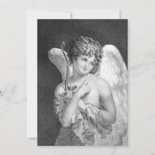 Vintage Cupid - Convites Românticos para Casamento