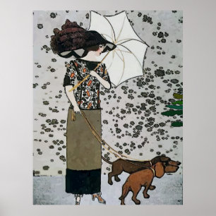 Vintage Dachshund Poster