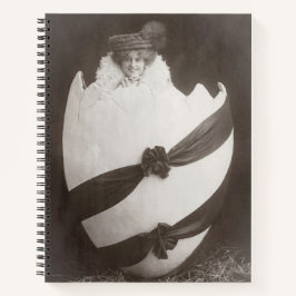 Vintage - Dama de Ovos de Páscoa