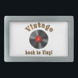 Vintage - De volta ao Vinyl, o recorde voltou<br><div class="desc">A imagem mostra um registro vinílico,  um tipo de registro físico de áudio feito de material vinílico. A frase "voltar ao básico" sugere um retorno às formas tradicionais mais antigas. O sentimento de nostalgia pela música e o desejo de que o passado se torne corrente novamente</div>