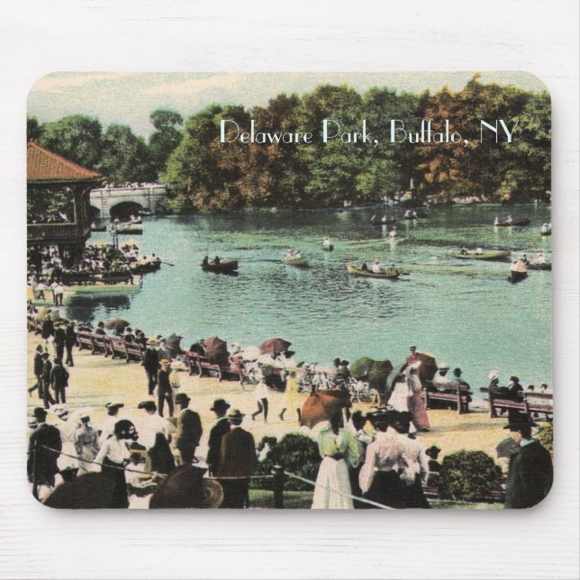 Vintage Delaware Park Mousepad (Frente)