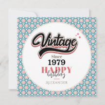 Vintage desde - 1979