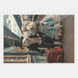 Vintage - Desocupação Francesa de Ratos Viajantes