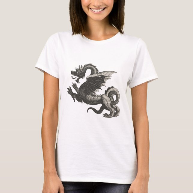Vintage Dragon T-Shirt (Frente)