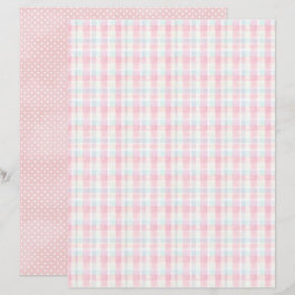 Vintage Easter Background Scrapbook Paper