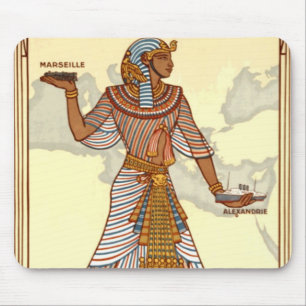 Vintage Egypt Viagem Mousepad