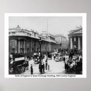 Vintage England, Royal Exchange London poster