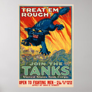 Vintage Enlistage poster