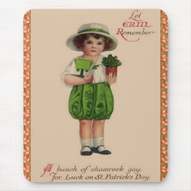 Vintage Erin Lembra-se do Mousepad (Frente)