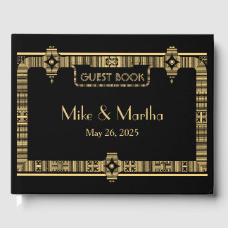 Vintage Excelente Gatsby Art Deco Livro de Convida