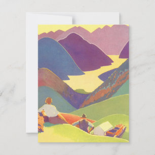 Vintage Family Vacation, Picnic nas montanhas