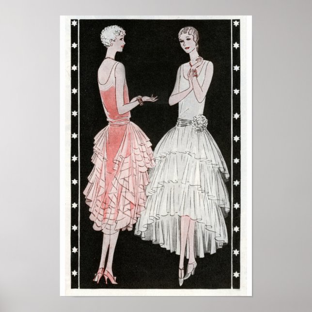 Vintage Fashion Poster (Frente)