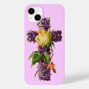 Vintage Floral Cross